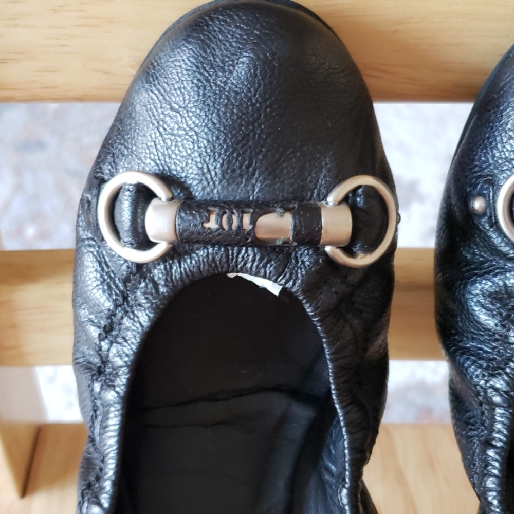 Dior Black Leather Vintage Loafers Size 40 - Picture 2 of 15